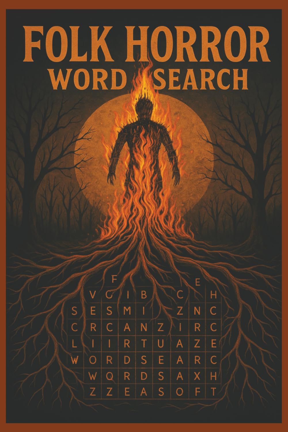 Folk Horror Word Search: Easy-to-Read Folk Horror Word Searches — Witchcraft, Woods, Warnings, Strange Traditions & Haunting Folklore | 6x9 inches, ... Gift for Vacations, Holidays, and Free
