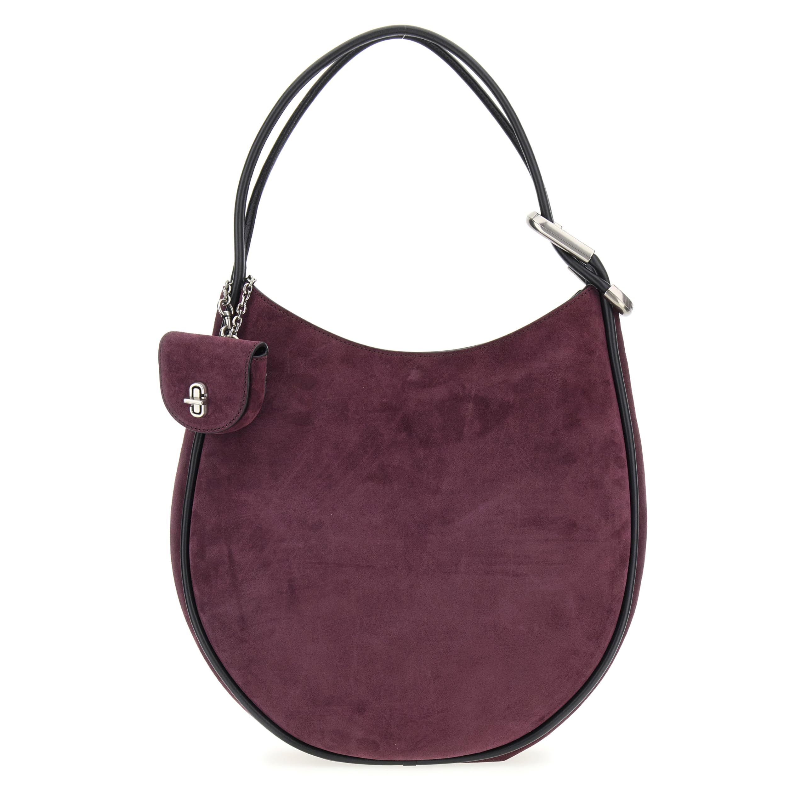 MARC JACOBS THE LARGE HOBO DARK PLUM