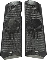 Vista 2 de Empuñaduras de Ebony Punisher #2 Tamaño Completo 1911