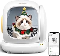 Vista 1 de MeoWant Self-Cleaning Cat Litter Box, 75L Extra Large Open Automatic Cat Litter Box for Multi Cats, Integrated Safety Protection/APP Control/Odor