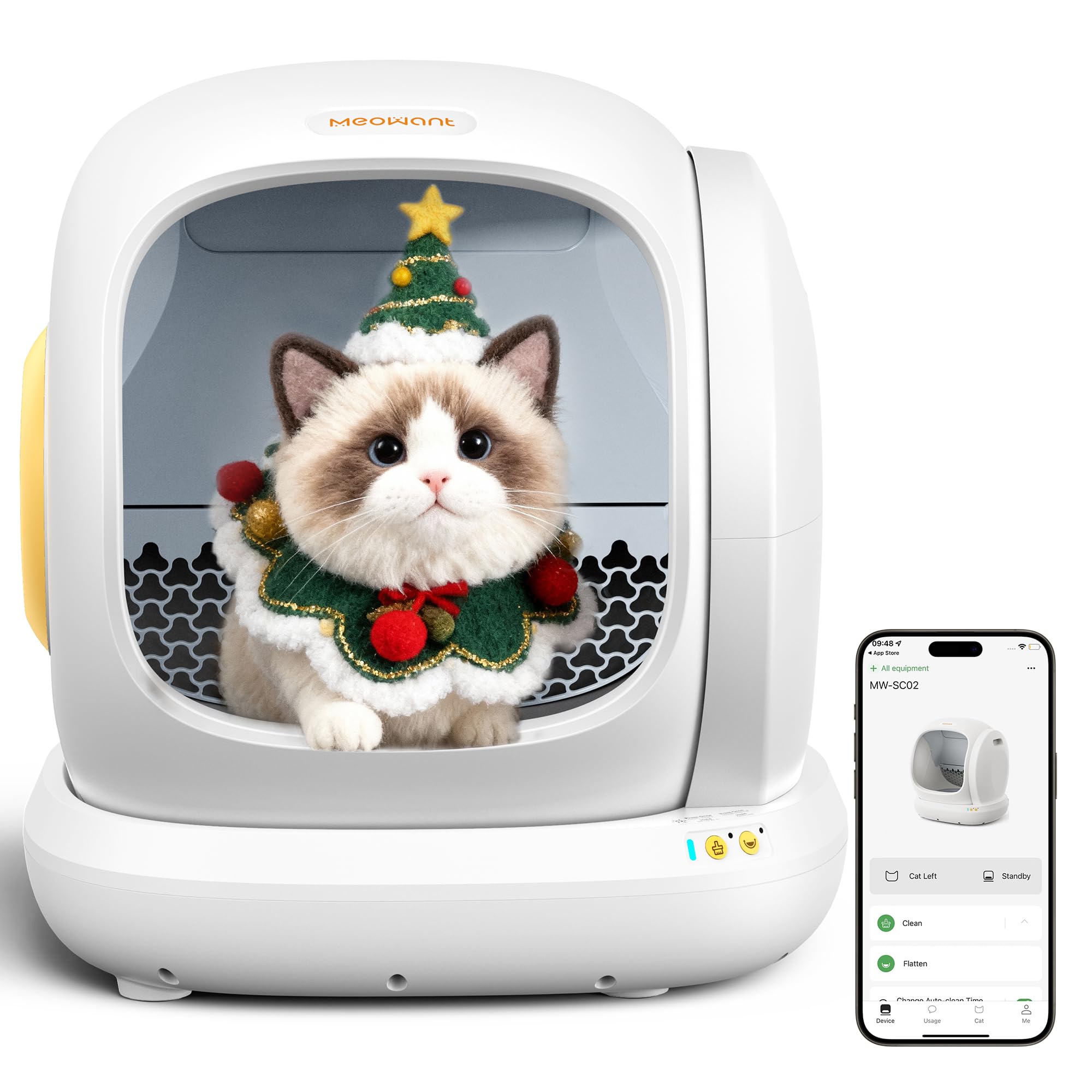 Meowant MeoWant Self-Cleaning Cat...B0D1QWZDKT | Encarguelo.com.ec