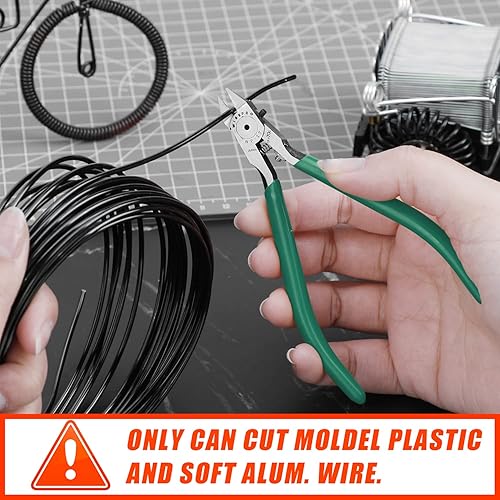 Miniatura 24 de Pinza de modelo, kit de herramientas modelo Gundam, pinza definitiva para herramientas de modelo de plástico, cortador de alambre para manualidades