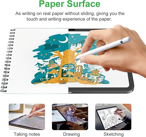 Miniatura 2 de Bioton Paperfeel - Protector de pantalla compatible con iPad de 10 generación de 109 pulgadas 2022 Touch Like Paper Anti-Glare Fácil instalación