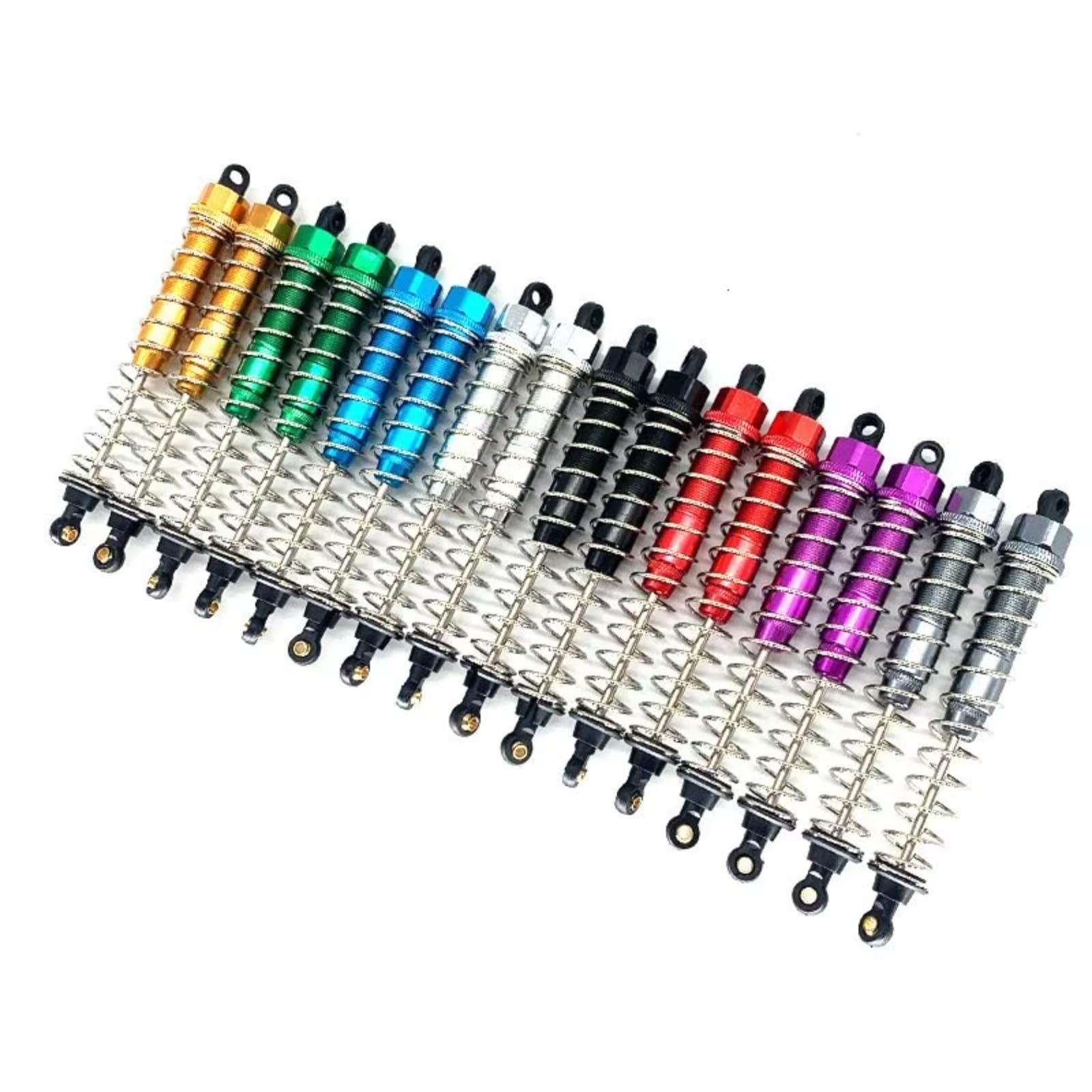 para HSP 94180 1/10 2 Piezas Amortiguador 130 Mm 18019 4x4 Escalada Roca Repuesto Coche RC Amortiguador Ajustable RC
