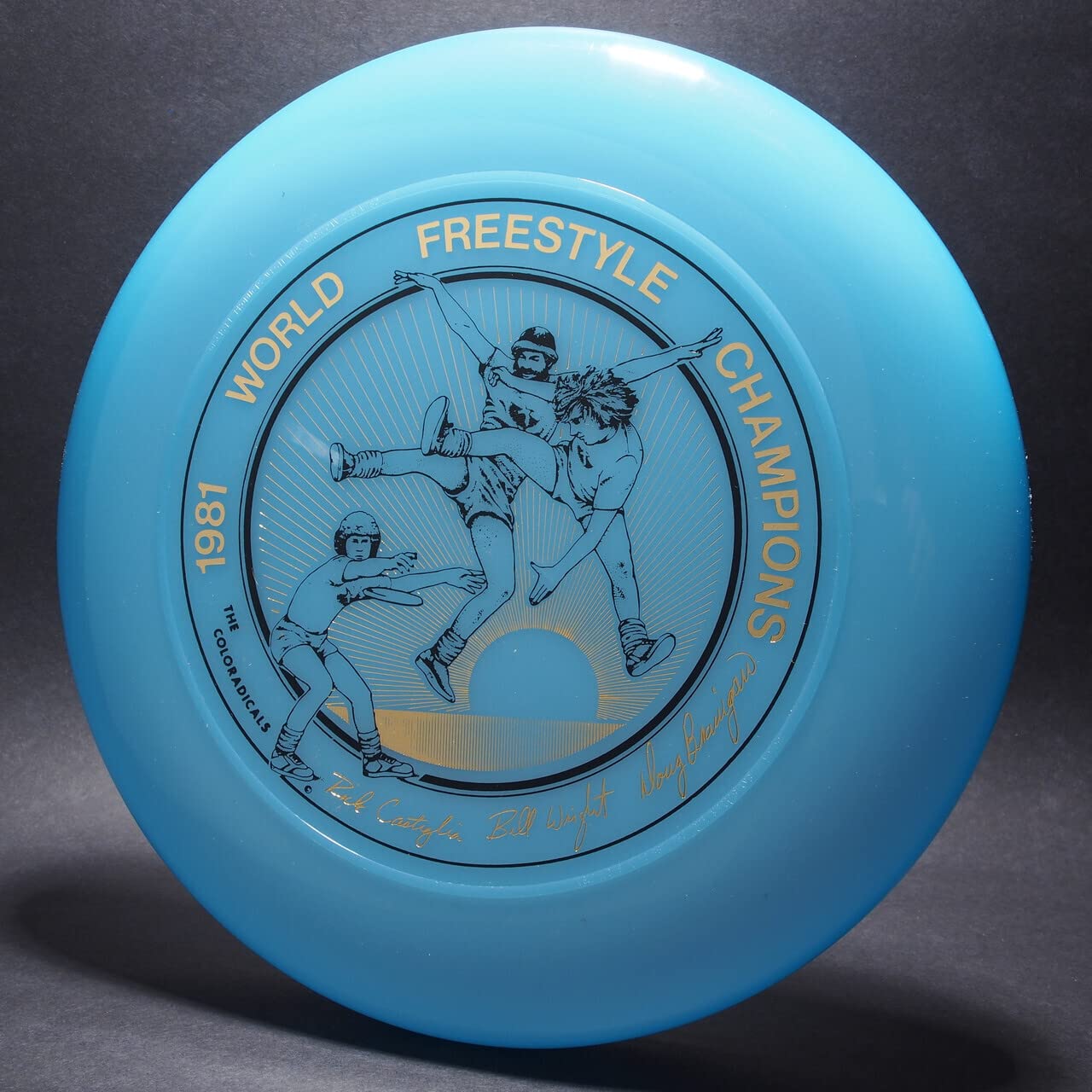 Sky-Styler Coloradicals 81 World Freestyle Sig Blue w/Black Matte and Gold Foil-T80