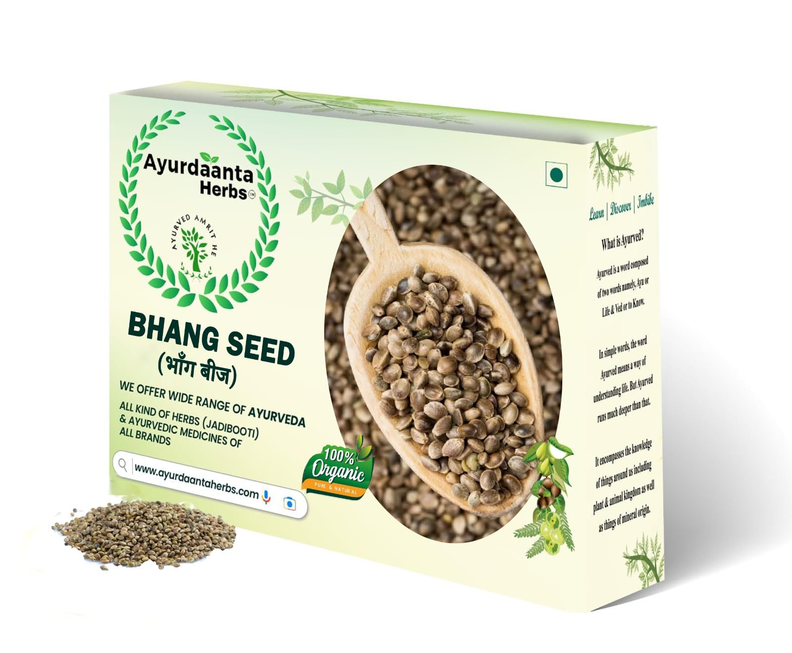 Ayurdaanta Herbs - Bhang Seed/Bhang Beej 100Gr.(Eadible) Bhang Ke Beej | भांग बीज 100Gr (खाने योग्य) भांग के बीज 100Gr (B0CH4YWZRR) Amazon Price History, Amazon Price Tracker