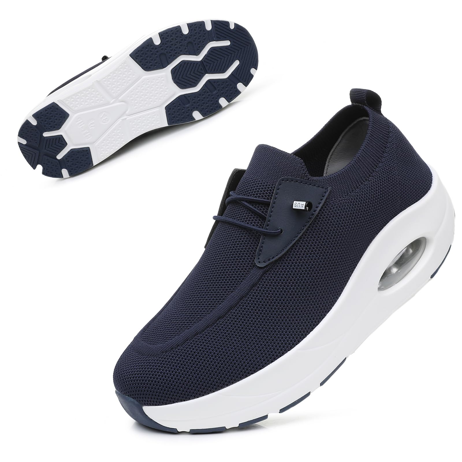 Git-up Women's Diabetic Walking Shoes Wide Toe Box Nursing Shoes