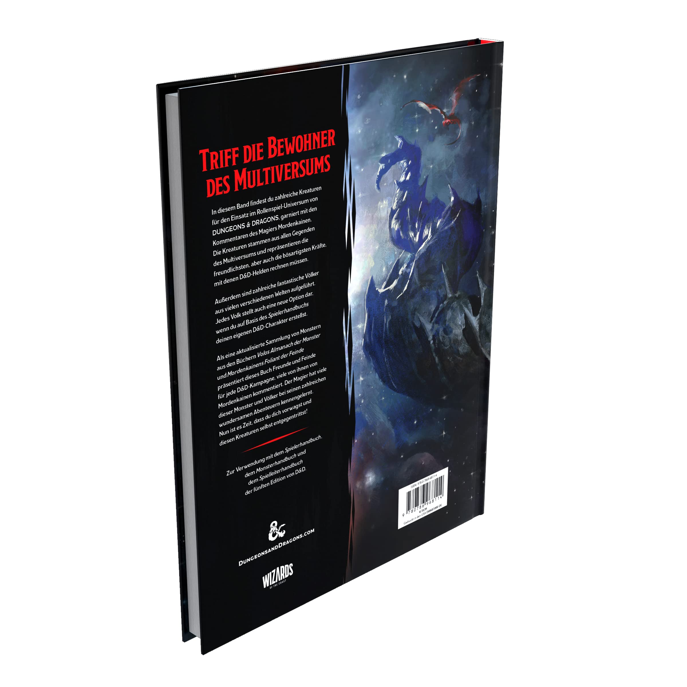Dungeons & Dragons Mordenkainen Presenta mostri del Multiverso (versione tedesca)