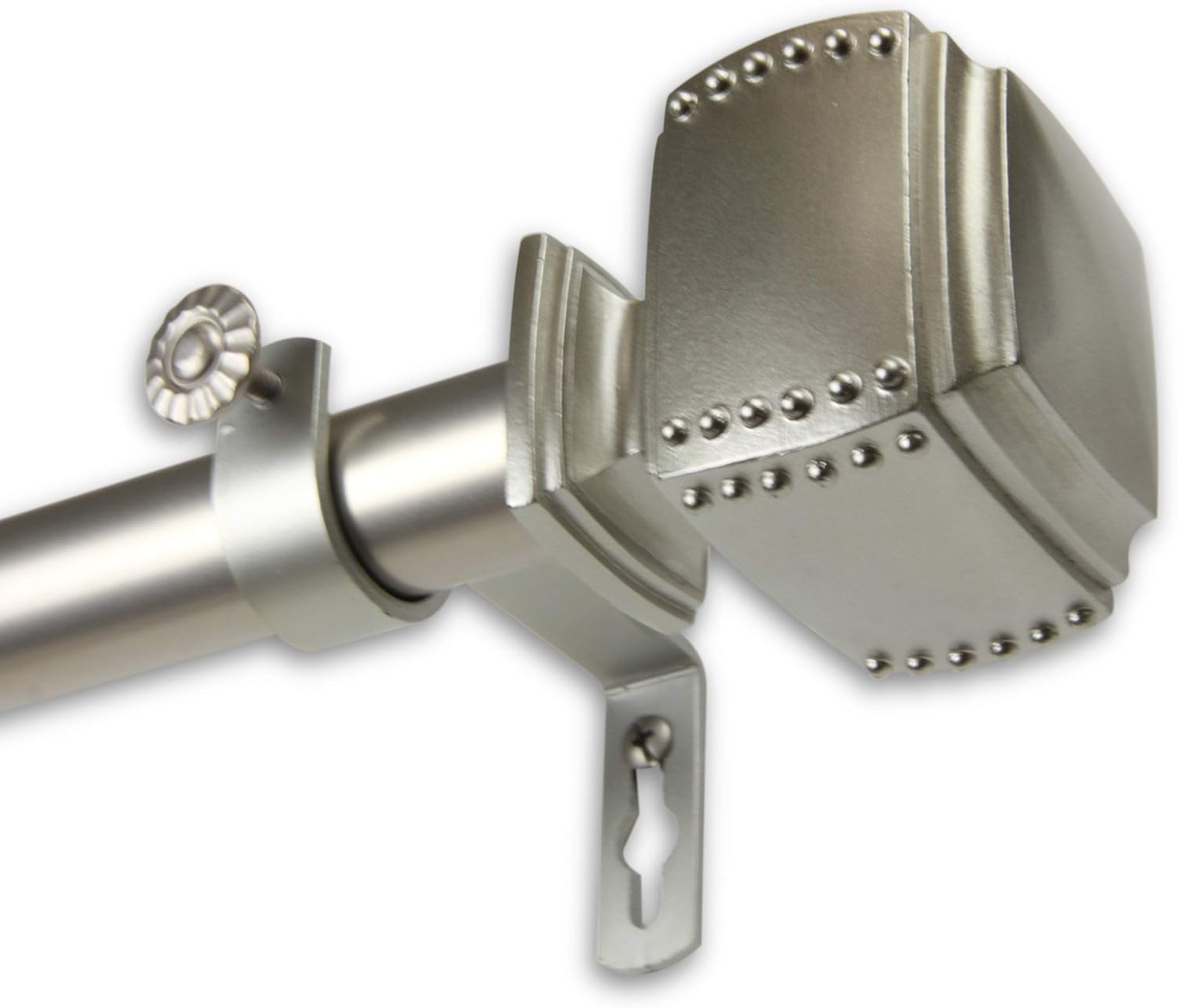 Rod Desyne 100-27-669 1" Bennett Curtain Rod, 66-120 inch, Bronze : Home & Kitchen