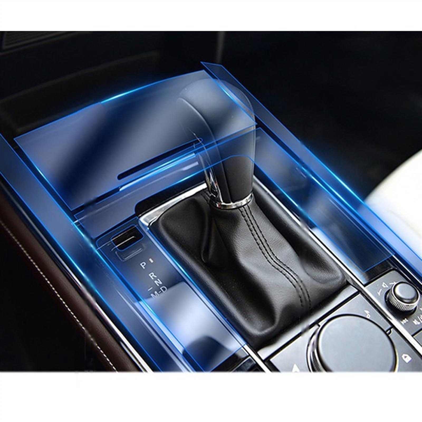 Autoschutzfolie Auto Innen Control Film Navigation Dashboard Bildschirm Transparente Aufkleber Für Mazda Für CX30 Für CX-30 2020-2021 Links Hand Stick(Left hand driveA)