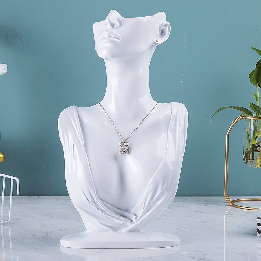 Amazon｜樹脂女性マネキンヘッドバストスタンドモデルショップ