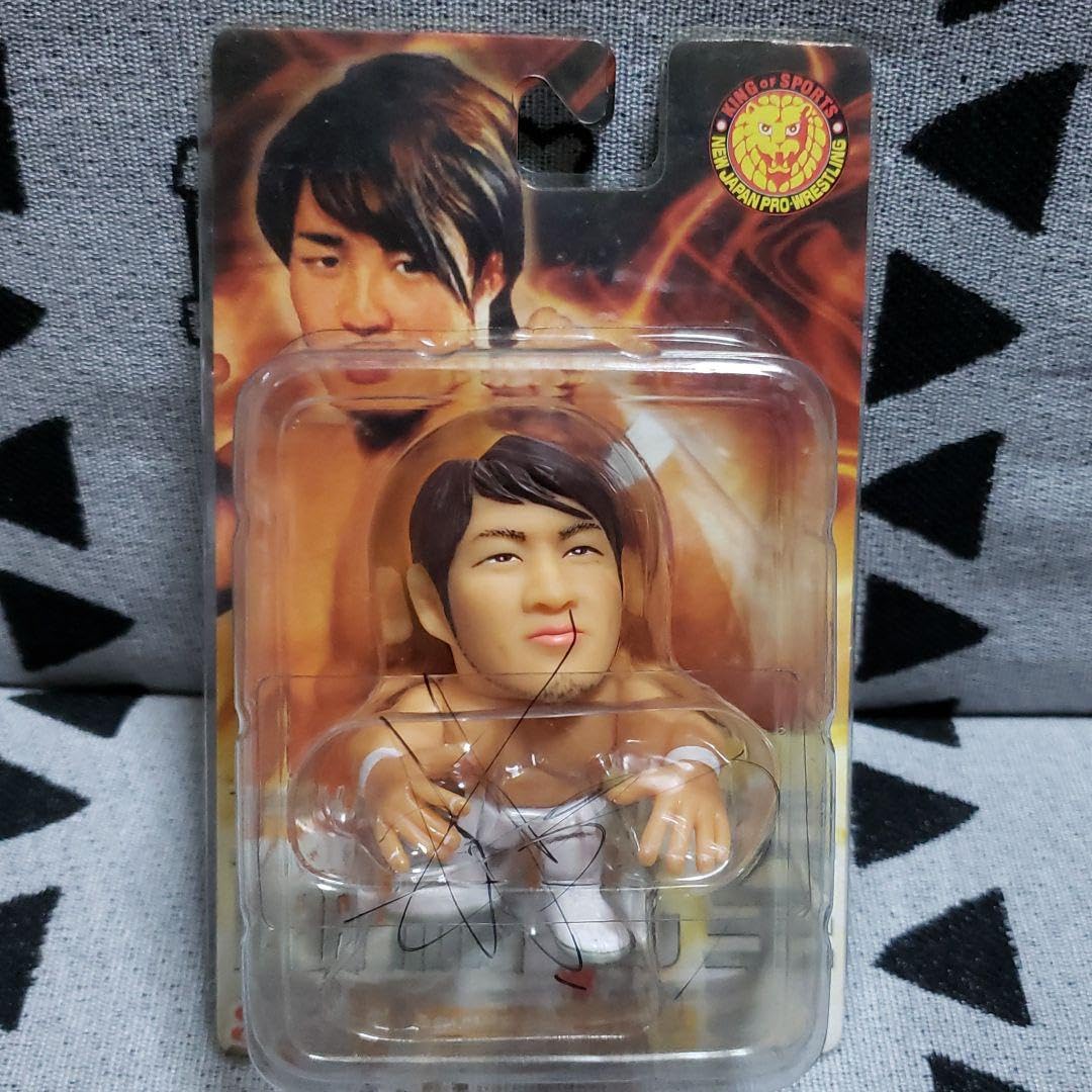 棚橋弘至 社長　フィギュア直筆サイン入り　新日本プロレス 棚橋弘至 社長 フィギュア直筆サイン入り 新日本プロレス - メルカリ