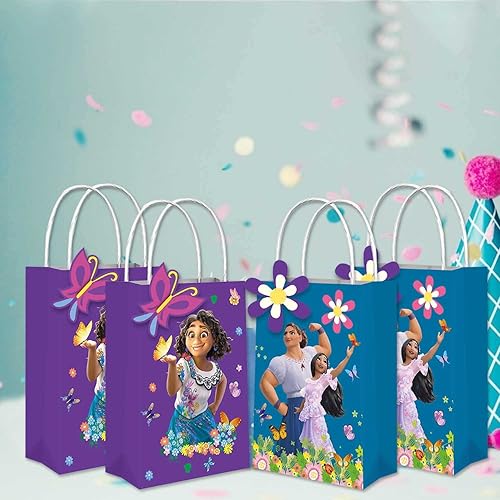 Miniatura 6 de Hbavfihnbg 16 piezas de suministros de fiesta de Encanto para decoración de fiesta de cumpleaños con temática de película mágica