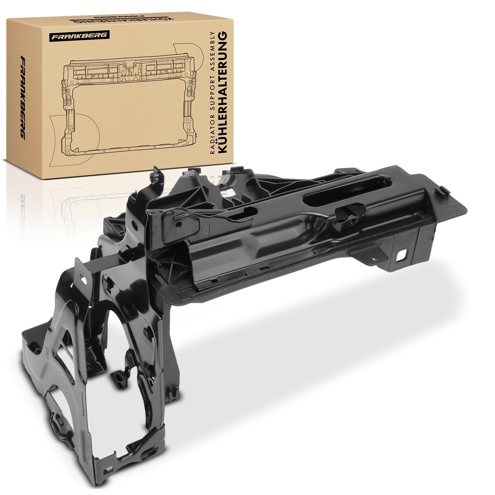 Frankberg Frontverkleidung Frontblech Vorne Links Kompatibel mit 5er F10 518d-550i xDrive 2.0L-4.4L 2009-2016 5er Touring F11 518d-550i 2.0L-4.4L 2009-2017 Replace# BM1225134C