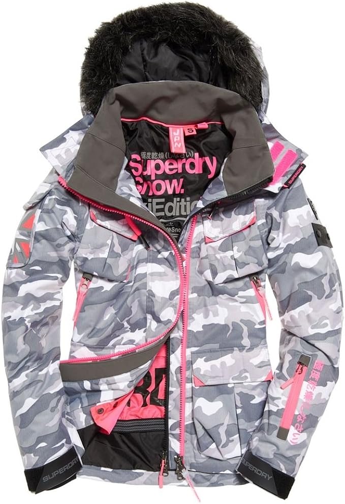superdry camo ski jacket