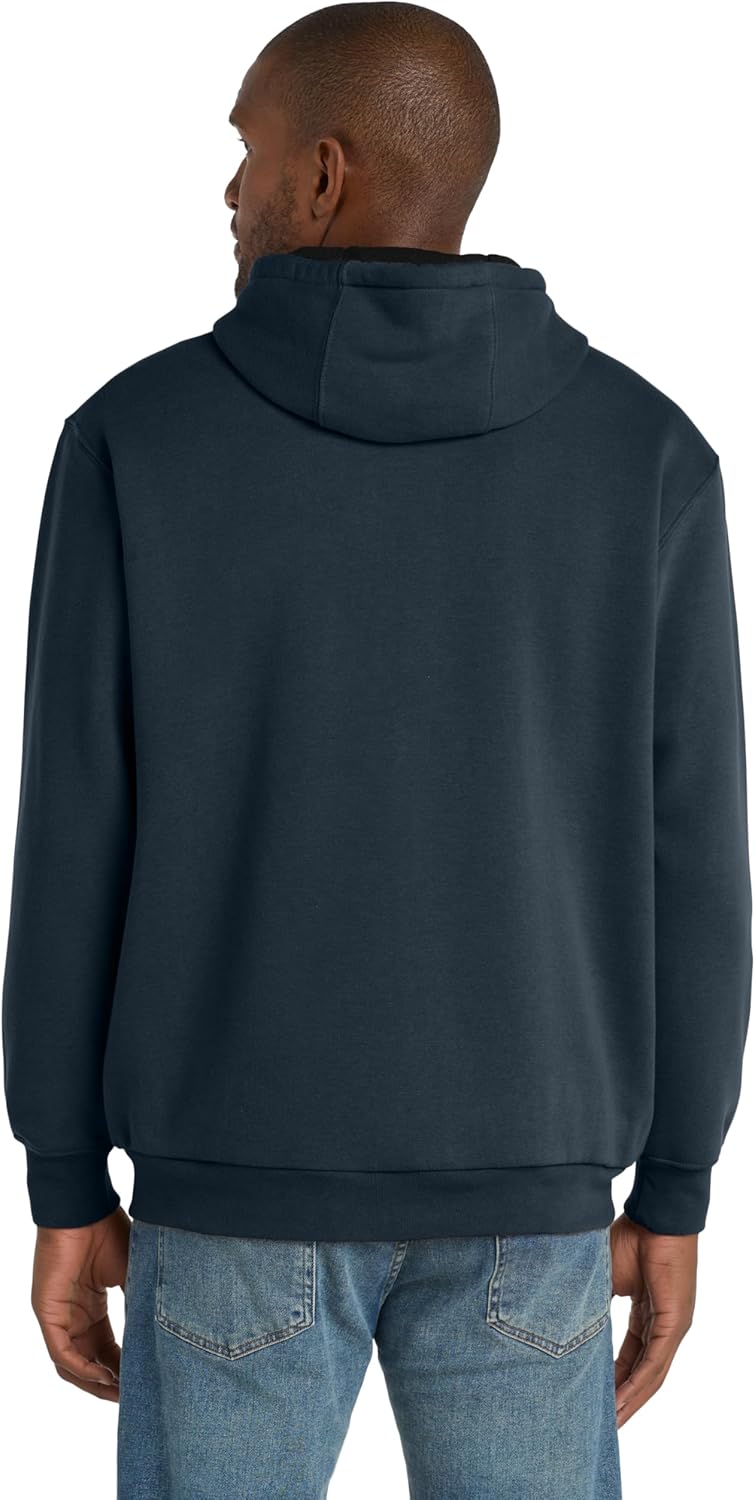 CornerStone Unisex Heavyweight Full Zip Hooded Sweatshirt with Thermal Lining | Zip Hoodie for Men & Women, Adjustable Hood - Image 3