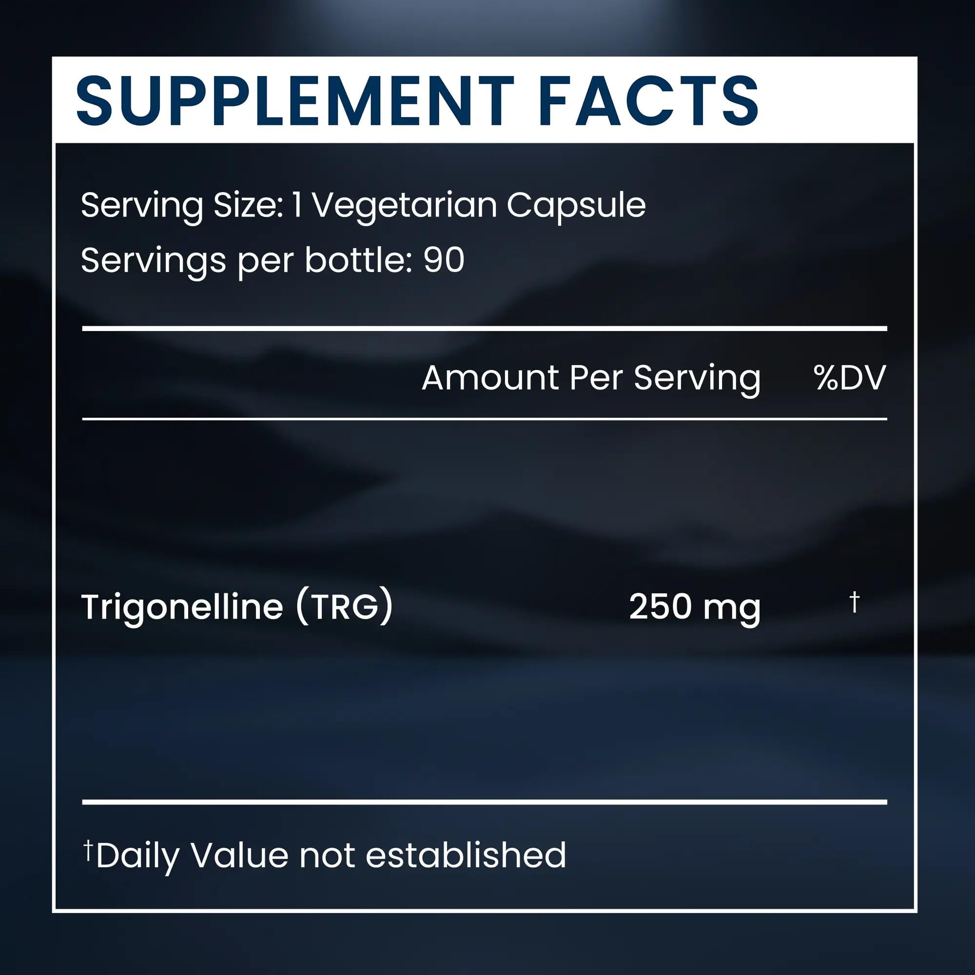 Renue By Science Trigonelline | High Strength Trigonelline TRG Methylated Niacin - 250mg Trigonilline Supplement Capsules | Non-GMO | Made in the USA & Third-Party Tested — Amazon image 6