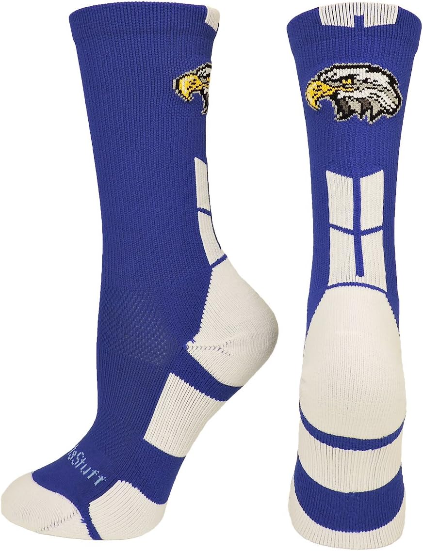 MadSportsStuff Eagles Logo Athletic Crew Socks (multiple colors)