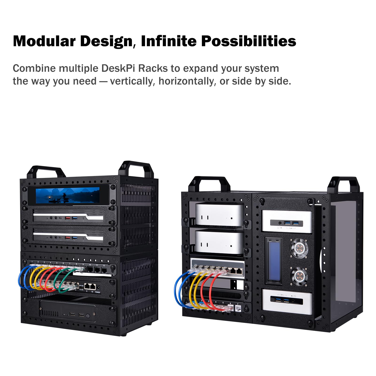 GeeekPi DeskPi RackMate TT Mini-Serverschrank für Mini-PCs – Bild 6
