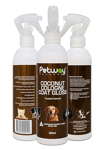 Miniatura 2 de Petcare Colonia de coco para perro, espray natural de colonia para perros con coco, desodorante en aerosol para perros, eliminador de olores de