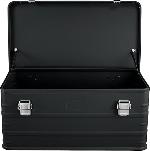 Vista 61 de Eylar Crossover Aluminio Overland Storage, maletero, caja de carga de metal, caja de almacenamiento (combo de 4 piezas, negro) 30L, 50L, 95, 147L