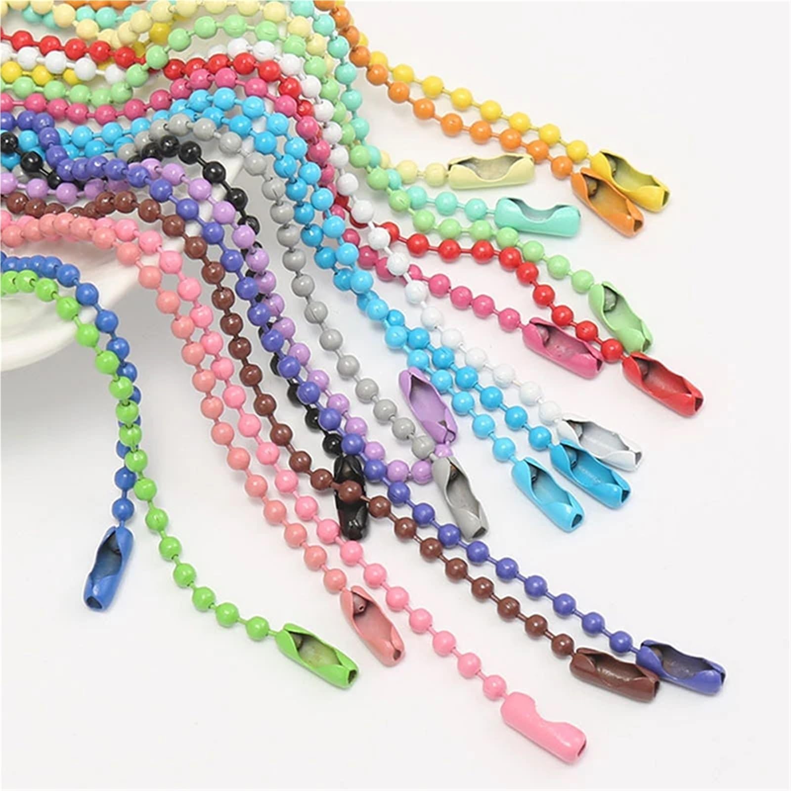 Kugelketten, Bunt for Schlüsselanhänger, Schmuck, Halskette, Ornament