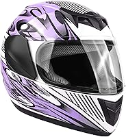 Vista 13 de Typhoon Youth Casco de motocicleta de cara completa para niños