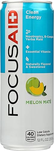 FOCUSAID Energy Blend | Nootropics Drink for Brain Fuel | Alpha-GPC, GABA, B-Com