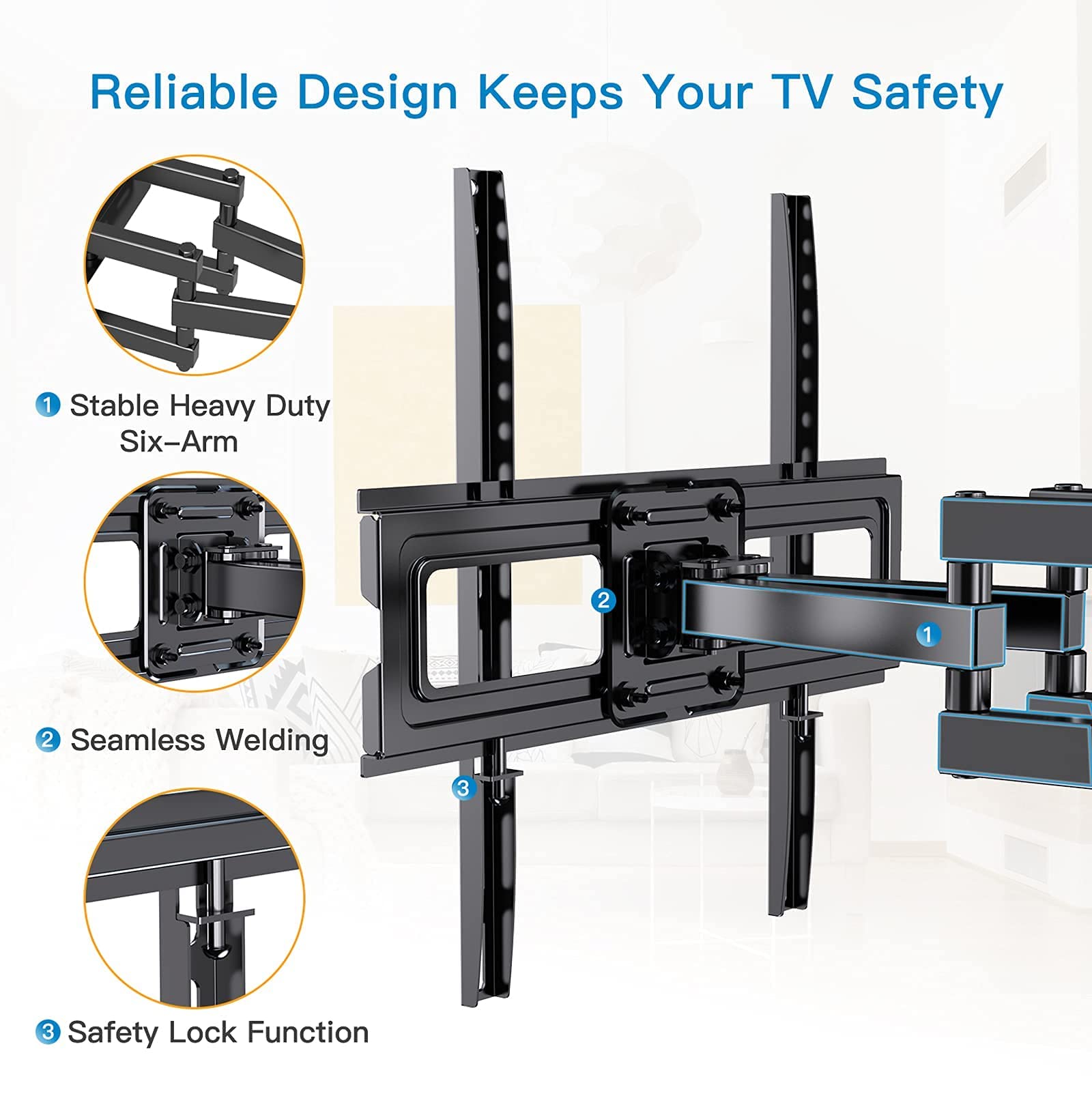 Mounting Dream TV Wall Mount Swivel And Tilt For Most 2655