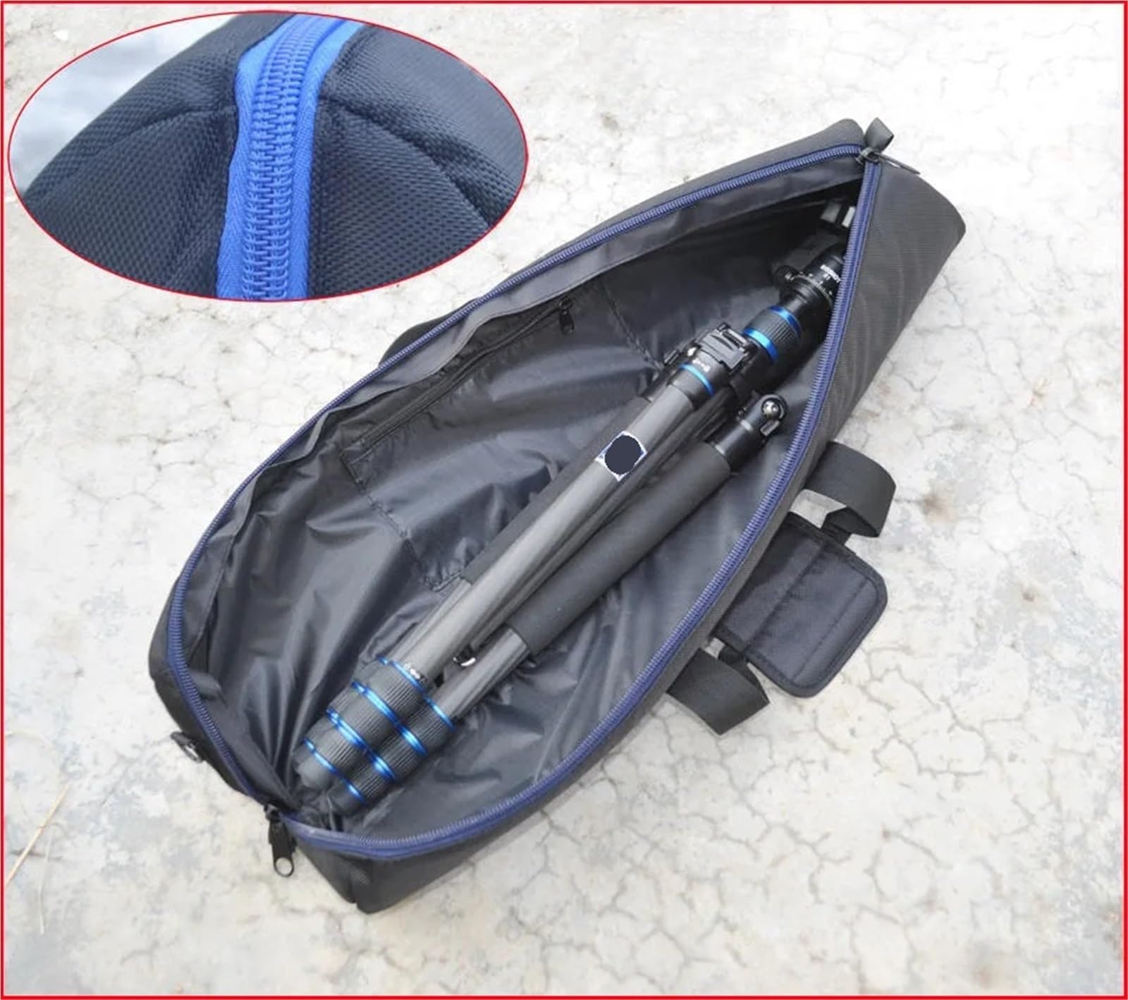 Borsa for treppiede impermeabile imbottita lunga e spessa 38-80 cm Per Fotografico