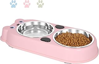 girl dog food bowls