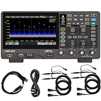 Siglent SDS814X HD -12bits Mixed Signal Oscilloscope 4 Channel / 100 MHz