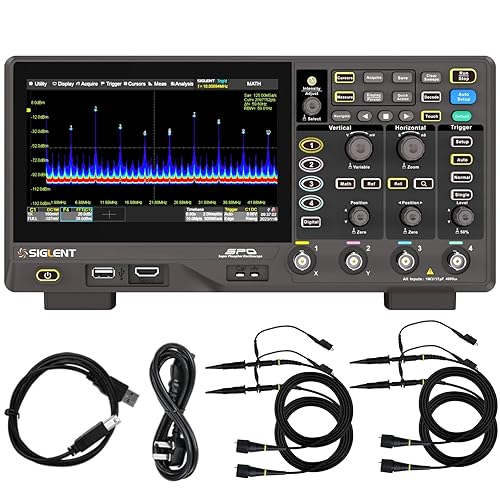 Siglent SDS814X HD -12bits Mixed Signal Oscilloscope (4 Channel / 100 MHz)