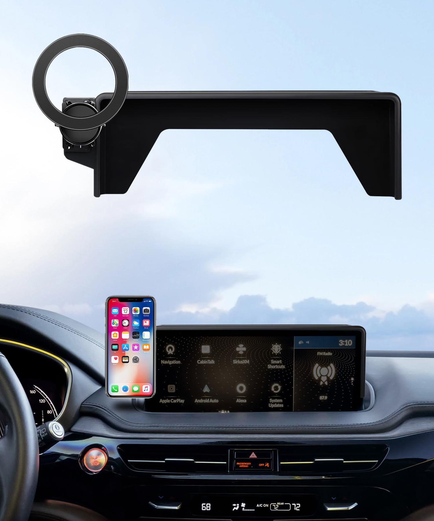 Amazon.com: MaserWeller Car Phone Holder for 2022 2023 2024 2025