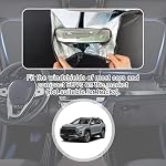 59" x 31" Pare-brise de voiture Shade Sun,Échelle de soleil pliable pour pare-vent de voiture avec sac de rangement pour la protection contre la chaleur,Pare-feu essentiels d'été Couvrez les pares-brise pour voitures & VUS (T-Nouveau M: 59 * 31 de pouce)