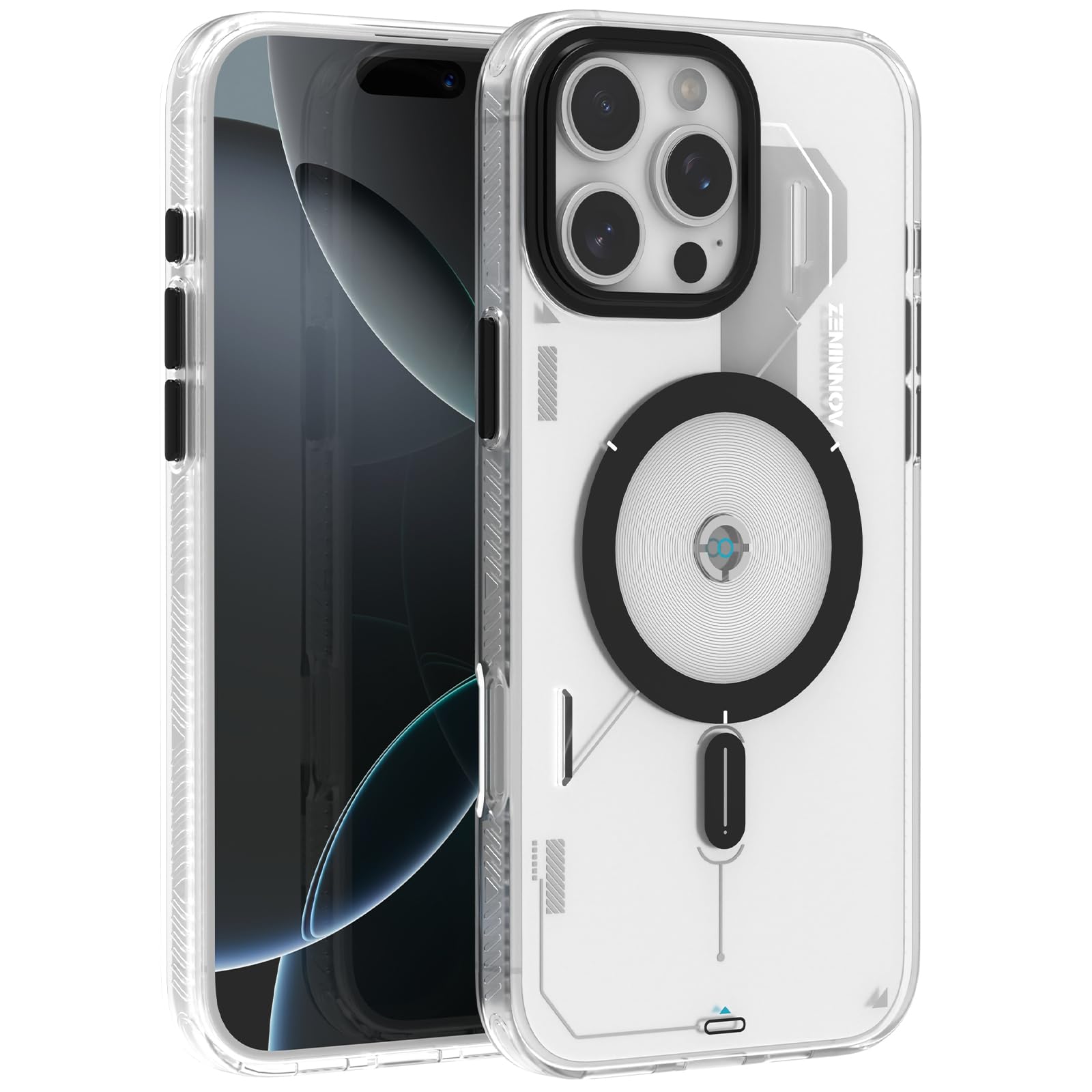 Amazon.com: Zeninnov for iPhone 16 Pro Max Case, Magnetic Cooling