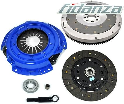 EF STAGE 2 CLUTCH KIT+FIDANZA FLYWHEEL WORKS WITH 1991-1998 NISSAN 240SX 2.4L KA24DE