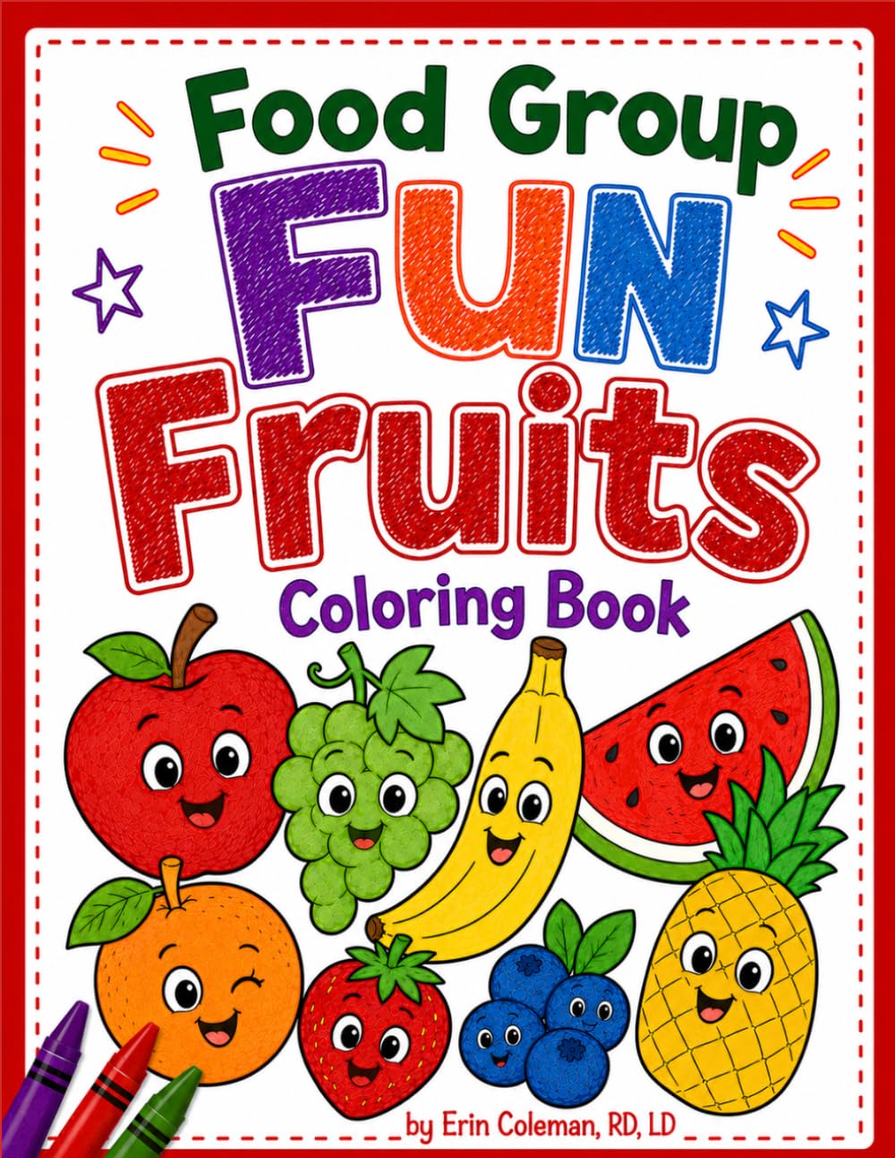 Fruits Coloring Book (Food Group Fun)