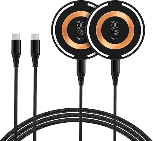 Cargador inalámbrico para Samsung con almohadilla de carga rápida de 15 W, cargador magnético inalámbrico Magsafe para Samsung Galaxy S26 Ultra S25