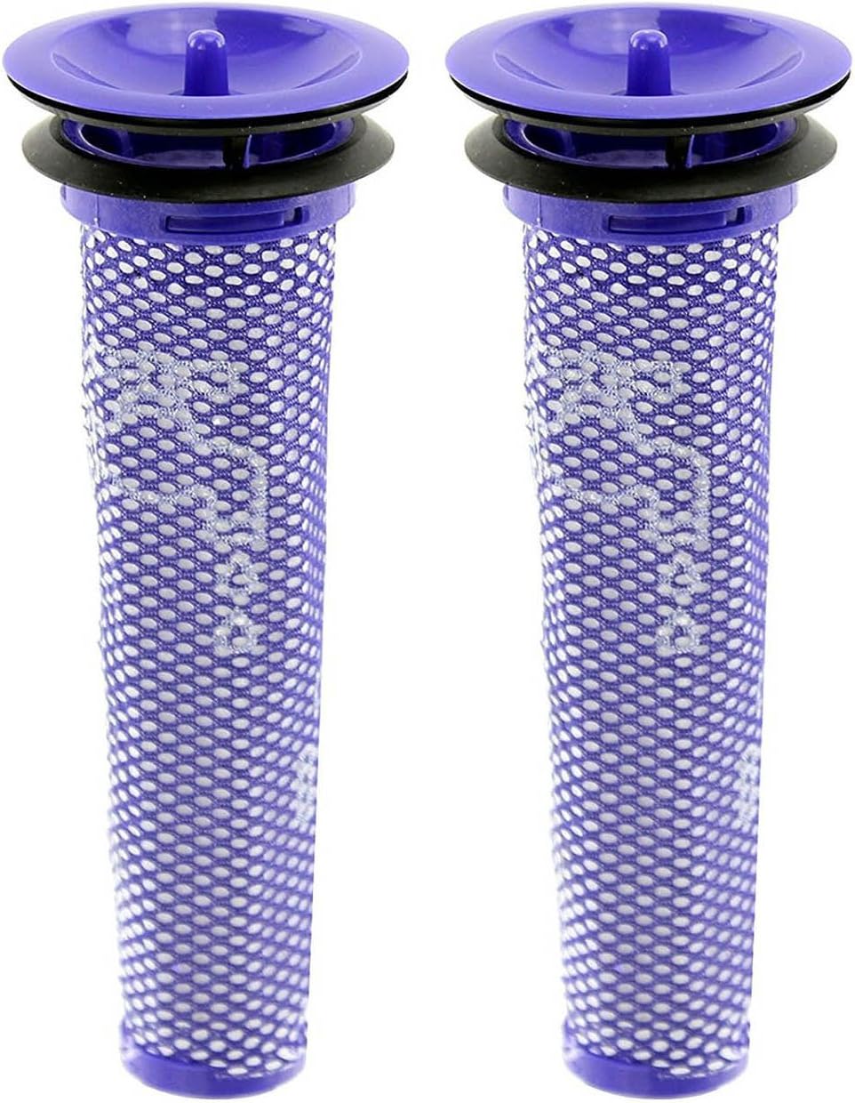 2 Piece Washable Pre Motor Filter for Dyson DC58 DC59 V6 Cordless Vacuum Cleaners,2 Filters Replacements Part # 965661-01