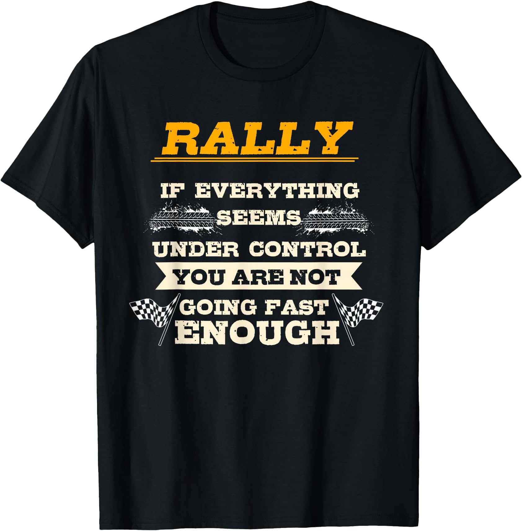 Great Rally Saying Racing Cars Cars Gift Men Boys T-Shirt