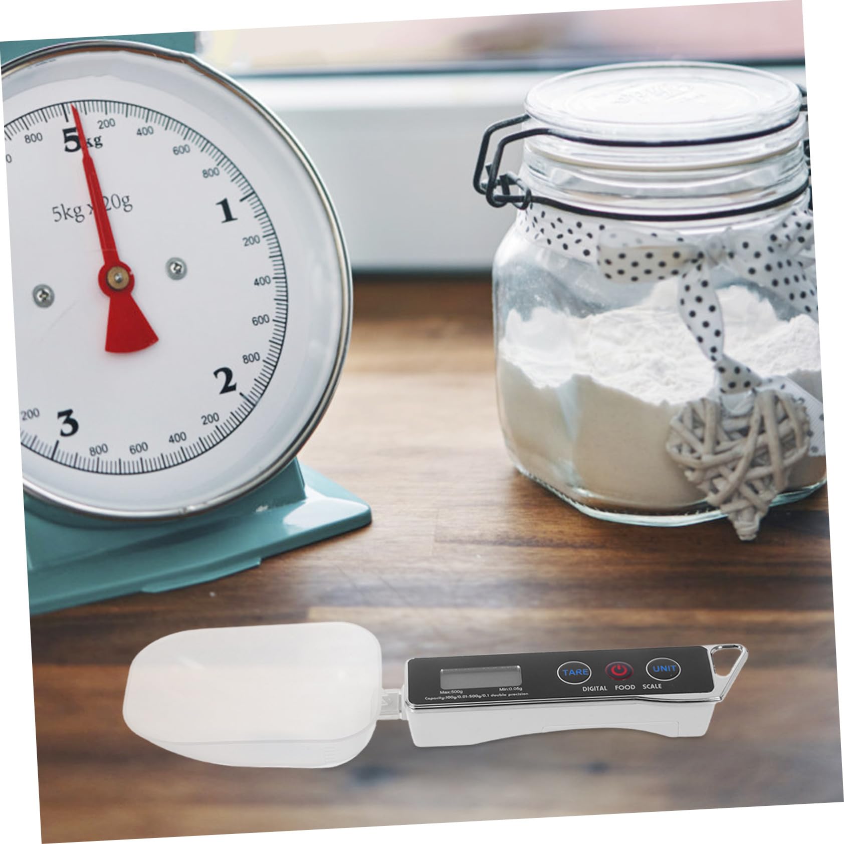 PRETYZOOM 3 Sätze Elektronische Küchenwaage Digital Spoon Scale Digitale Schaufel Präzisionswaage Mini Lebensmittelwaage Gewicht Messlöffel Mini Küchenwaage Kleiner Grammmaßstab Metall