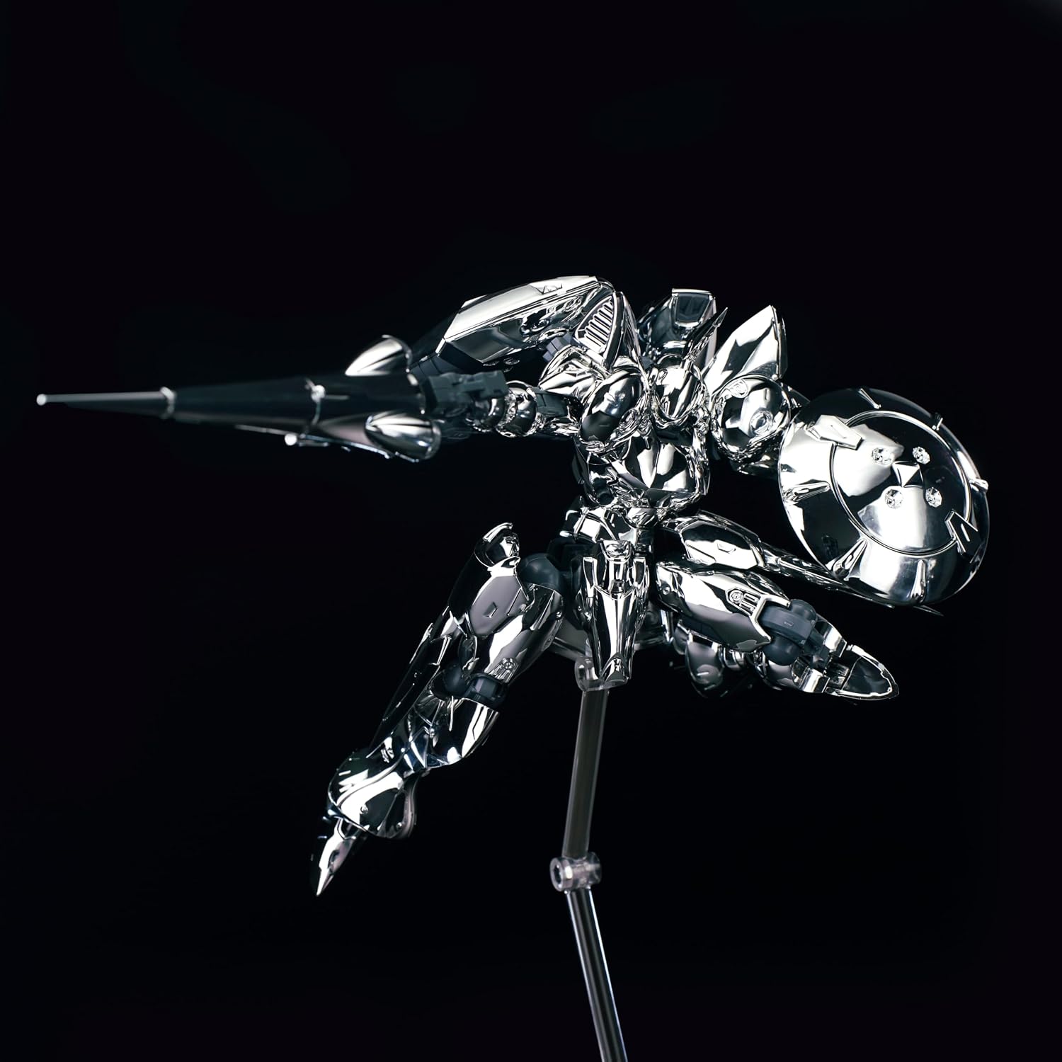 Sheik Mainland 1/144 Actaeon Chrome Silver Knight Action Figure image 3