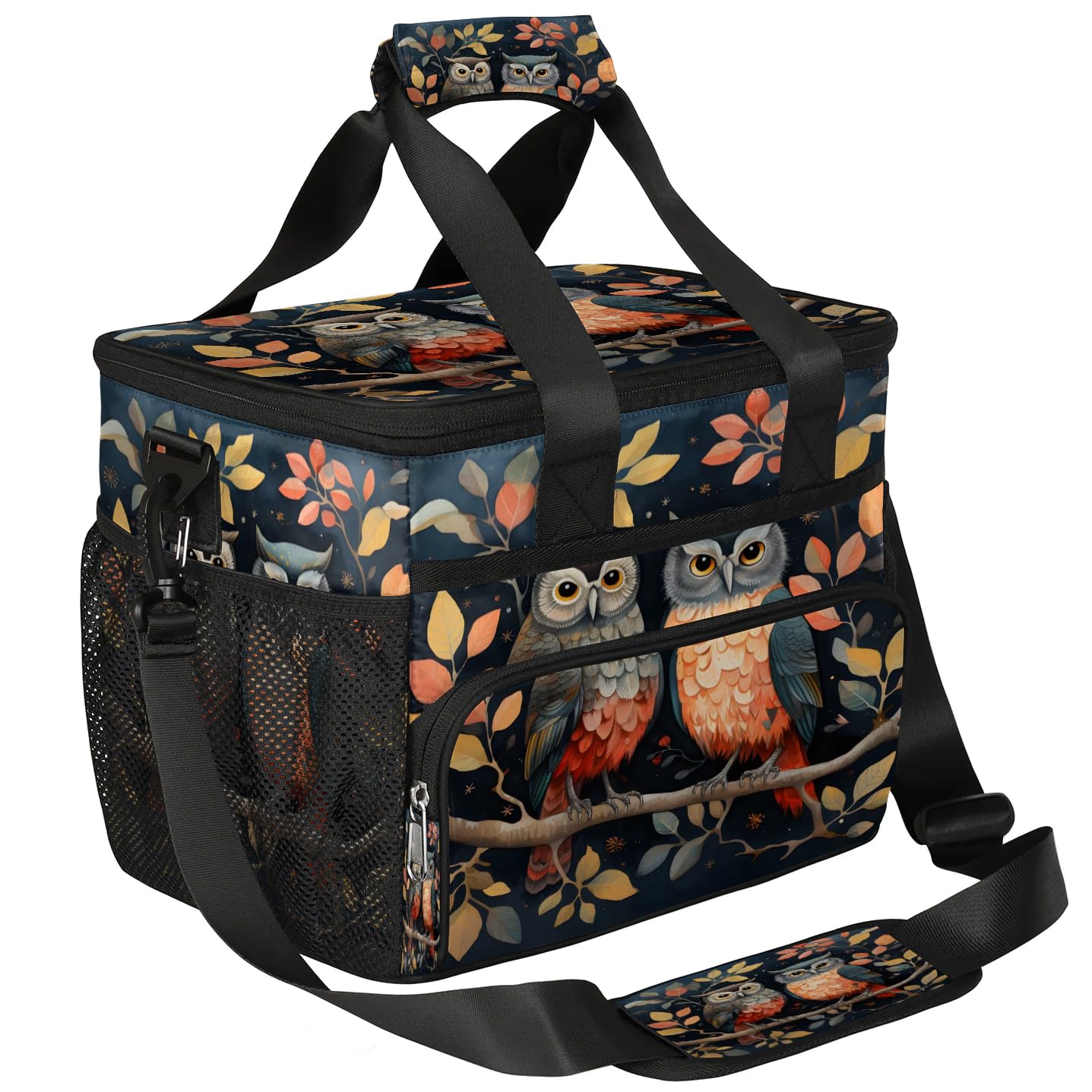 Lunch Box for Men Heavy Duty Insulated Lunch Bag for Women Branch Owl Lunchbox for Adults Lunch Cooler