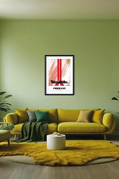 POSTCOST3R Formula F1 Table Poster No:0028 (Framed)