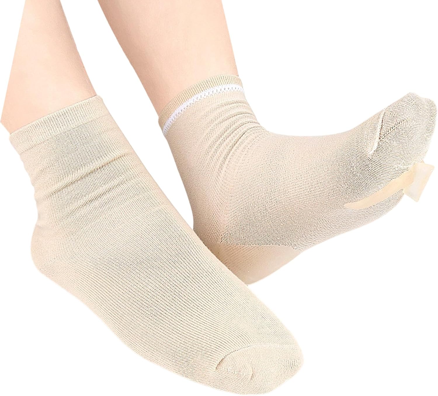 Pedicure Socks Moisturizing Heel Socks Toe Separators Hammer Toe Straightener Overlapping Toes Corrector Gift Hallux Valgus Corrector