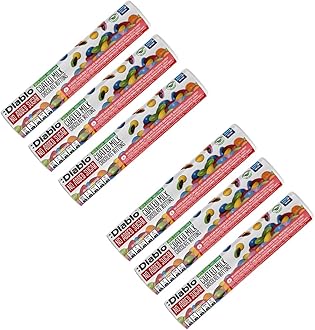 Diablo Milk Coated Chocolate Buttons | No Added Sugar | Sweetened with Stevia | Diabetic Chocolate Hamper Basket Available - Perfect for Gifting | 22g (Pack of 6)