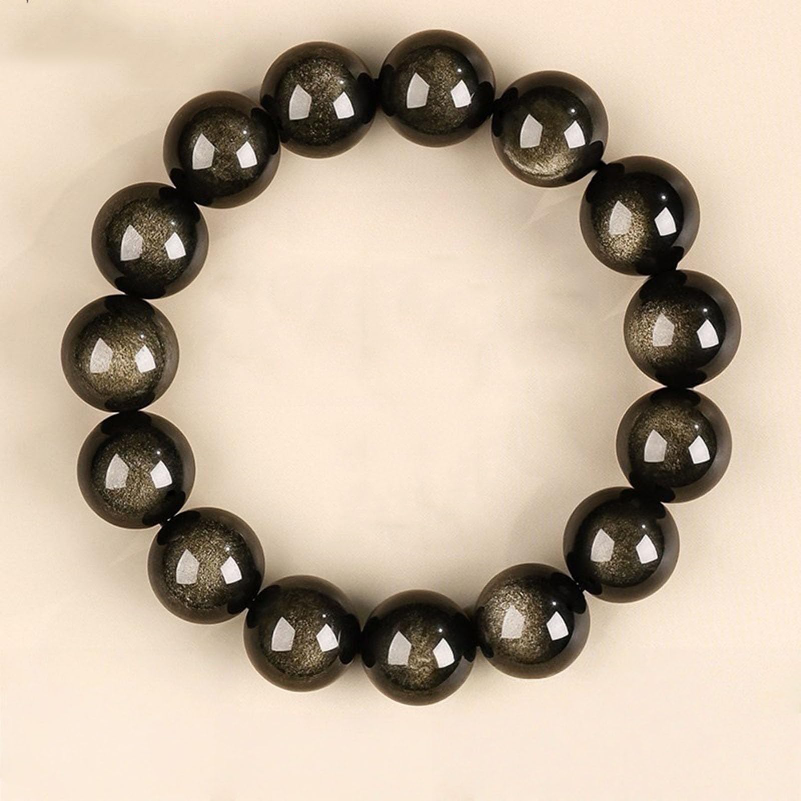 Pulsera elástica para Mujeres y Hombres, Cuentas de Cristal de Piedra Redonda Natural para Pulseras elásticas con Cuentas, joyería de Piedra Ajustable, Regalos de Chakras,8a,10MM
