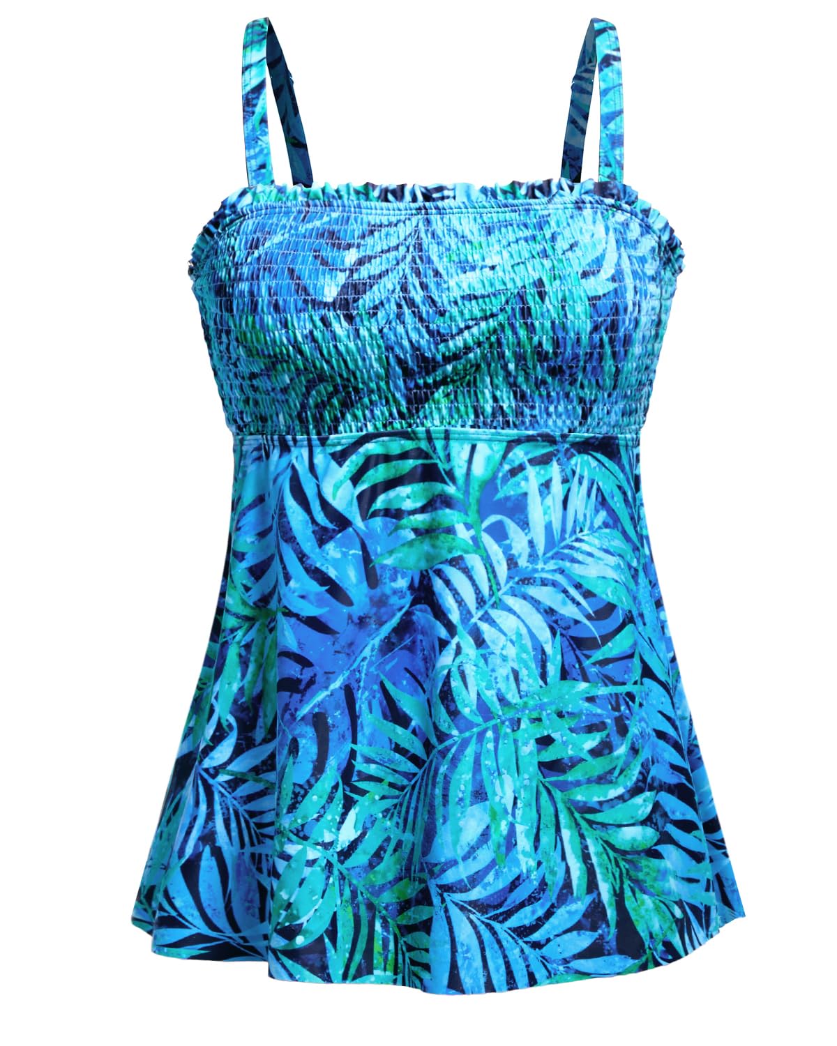 Tankini Swim Tops for Women - Bathing Suit Top No Bottom 2025 Bandeau Swimsuit Tops