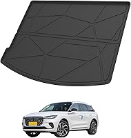 Vista 11 de Elsetyler - Alfombrilla de carga para 2021 2022 2023 2024 2025 Q7 - Negra TPO, apta para cualquier clima, resistente, impermeable, tapete
